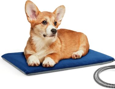 Електричний килимок для домашніх тварин Pecute: підігрівач для собак та котів, 40x50 см (M) / 70x40 см (L)