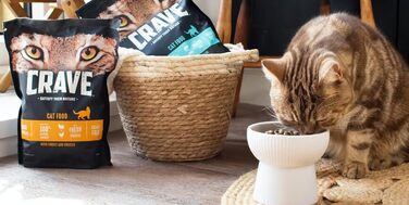 Сухий корм для дорослих котів Crave з індиком та куркою, беззерновий, преміум-клас, 6х750 г