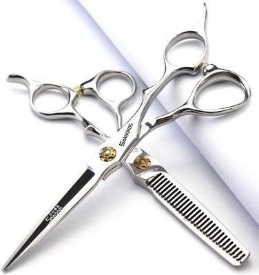 Професійна ножиця для грумінгу собак та котів Fellschere 6/6.5/7.5 дюймів з нержавіючої сталі (2 шт.)
