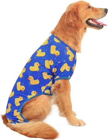 Піжама для собак HDE, легка, комплект, для собак маленьких, середніх та великих порід (Утконоси, XX-Large)