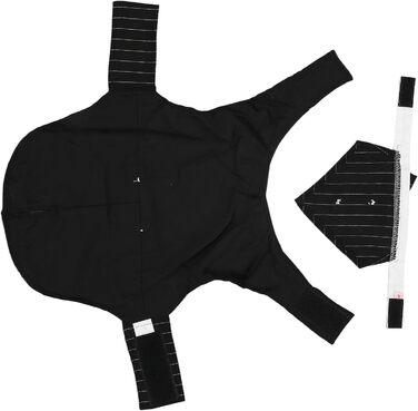 Елегантний костюм для собак Qcwwy: класичний вечірній наряд для собак (M)