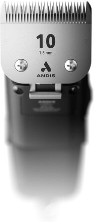 Професійна машинка для стрижки тварин Andis AG 12845, 2 швидкості, легка, знімне лезо, для всіх порід собак та котів, чорна