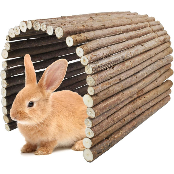 Дерев'яна кішка-міст Kathson для гри гризунів: хом'як, кролик, єнот, тхір, їжак, щур, білка та інші