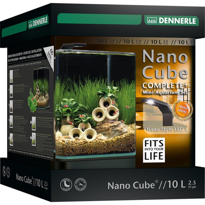 Акваріум Dennerle Nano Cube Complete+ 30L з обладнанням