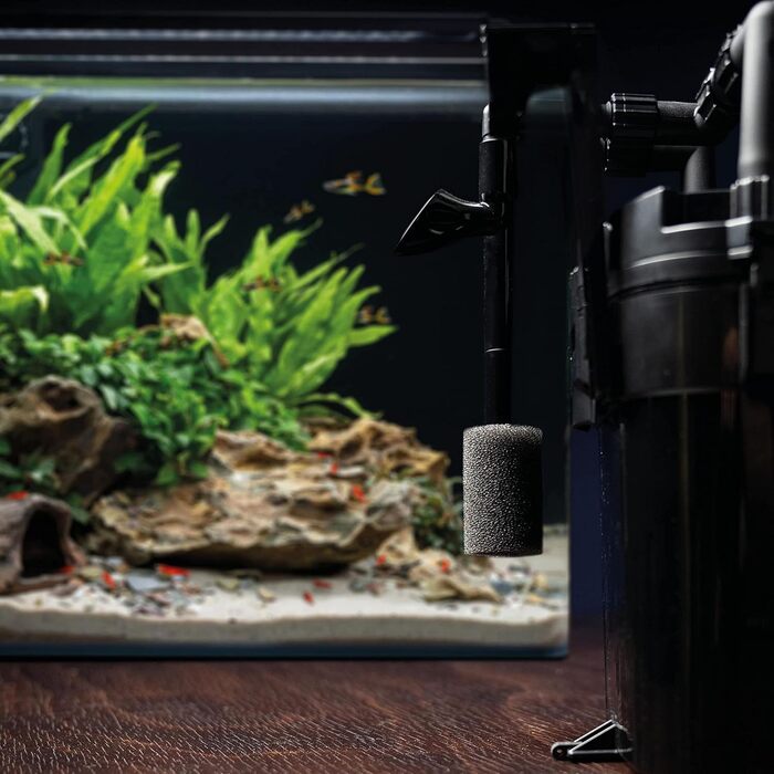 Dennerle Scaper's Flow - Зовнішній фільтр для акваріумів акваскейпінгу (Hang-On), Чорний