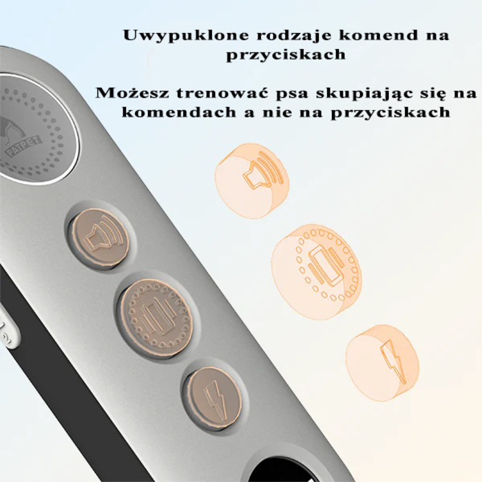 Навчальний електричний нашийник для собак з пультом керування, радіус 300м