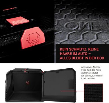 Транспортна переноска для собак 1one1 Origami Medium | Алюмінієва переноска для автомобіля | Складана переноска для собак з тестуванням на аварійність | Переноска для собак з алюмінію та текстилю (Large - до 50 кг)