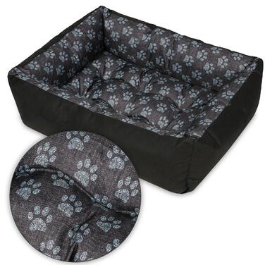 Ортопедичне ліжко для собак Superkissen24, сіре, 120 см x 90 см