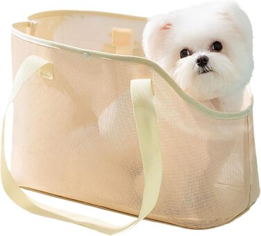 Сумка-переноска для котів та собак, легка, дихаюча, сітка, для маленьких порід