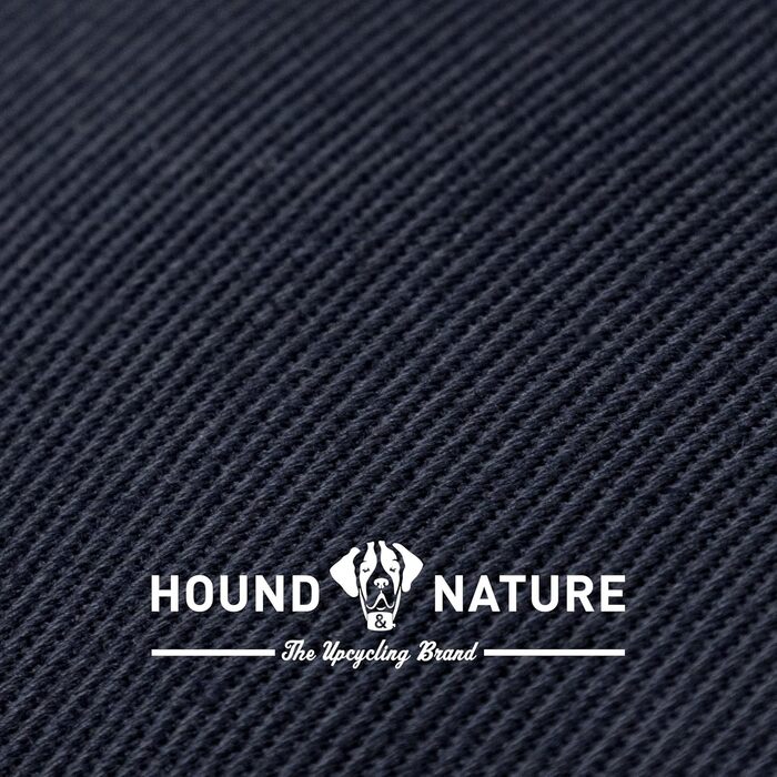 Екологічний килимок для собак HOUND & NATURE Davos XL 120x100 см, м'який та гігієнічний лежак для великих собак, праний, міцний, стійкий до зносу, тауп/синій