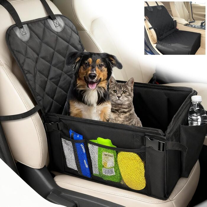 Автокрісло для собак: міцний, водонепроникний, для маленьких, середніх та великих собак