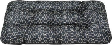 Крісло-лежанка для собак SuperKissen24 Louis Black, M, 55x40 см - водовідштовхувальне, миється