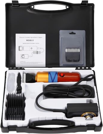 Професійна машинка для стрижки собак та котів 36W - тиха, регульована, для лап, морди та тіла. Електричний набір для грумінгу тварин