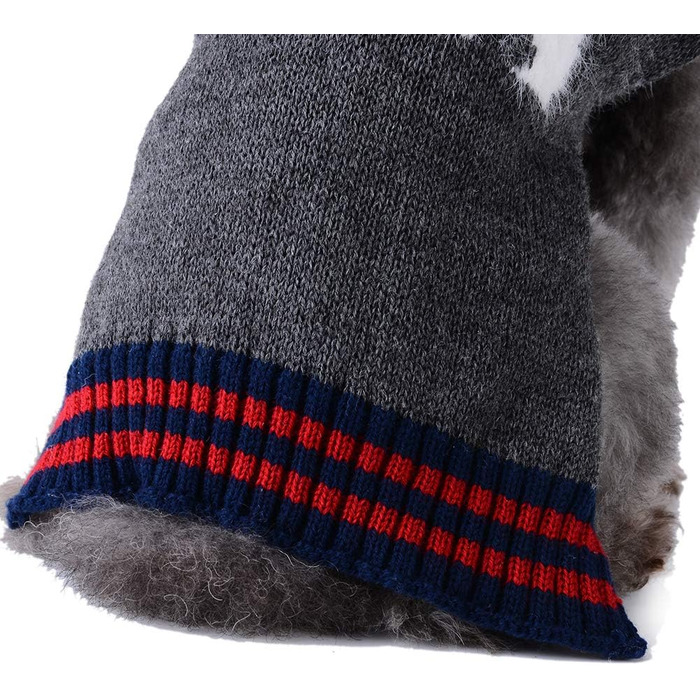 Пуловер для собак PETCARE: смугастий, з мотивами гарбуза, костюм для Хелловіну, для маленьких, середніх та великих собак (XX-Large, Grizzly Bear)