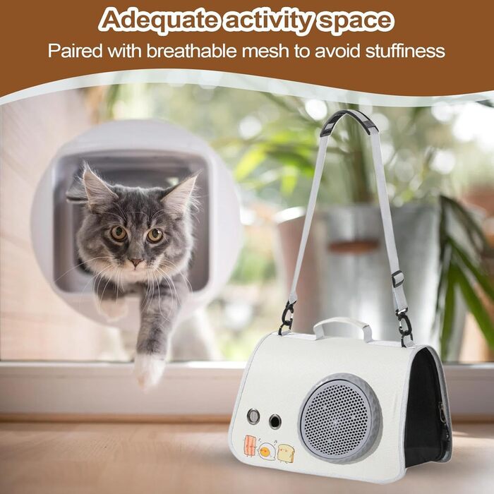 Транспортна сумка для тварин, переноска для котів, органайзер для подорожей та активного відпочинку