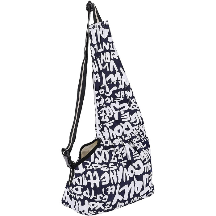 Сумка-переноска для собак і котів Oxford, регульована, блакитна (M)