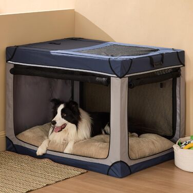 Кілт для собак BEDSURE XL - великий, з антиковзним дном, для собак великих порід, 104x69x8 см (89x58x8 см), верблюжий колір