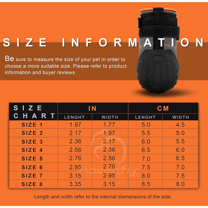 Водонепроникні чоботи для собак 4 шт. з регульованими ремінцями та світловідбиваючими елементами (B, 2)