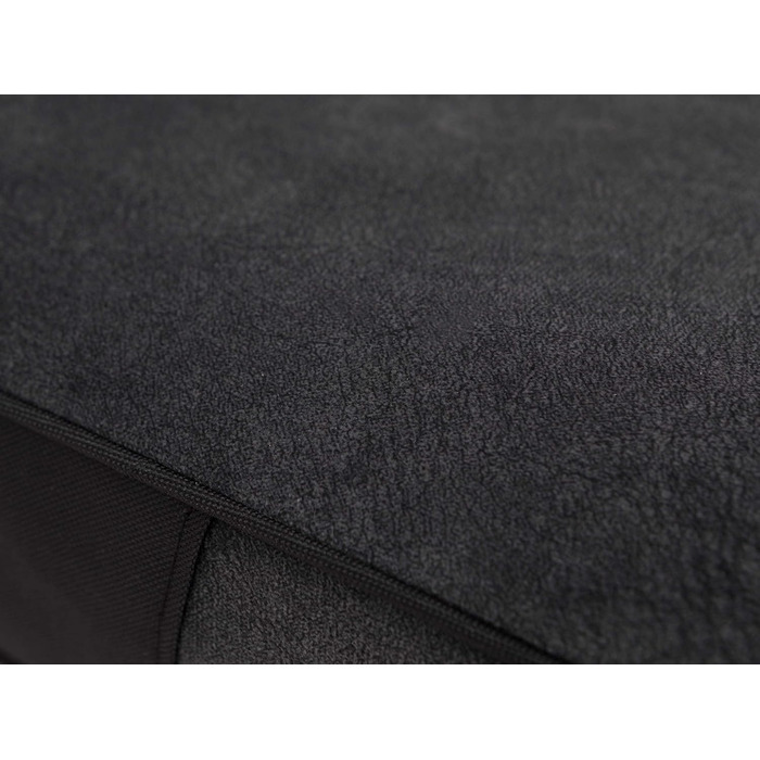 Крісло-ліжко для собак XL, чорне, 80x53 см - м'яке, зручне, для відпочинку