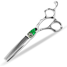 Набір ножиць для грумінгу собак 6 дюймів: прямі та розріджуючі ножиці для професійного догляду за шерстю.