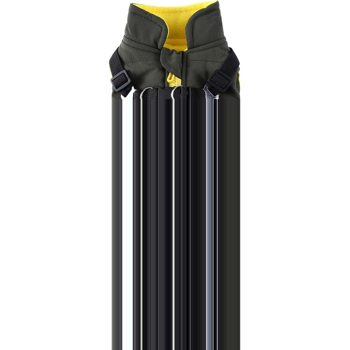 Зимовий теплий жилет для собак, водонепроникний, з блискавкою, для цуценят та собак різних розмірів (зелений, L)