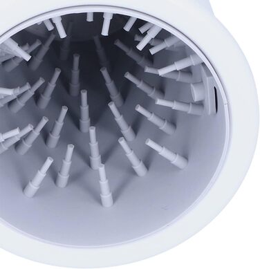 Електричний очищувач лап для собак та котів, портативний, з м'якою силіконовою щіткою