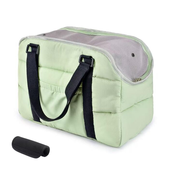 Сумка-переноска для собак Quppa: зручна та безпечна, зелена