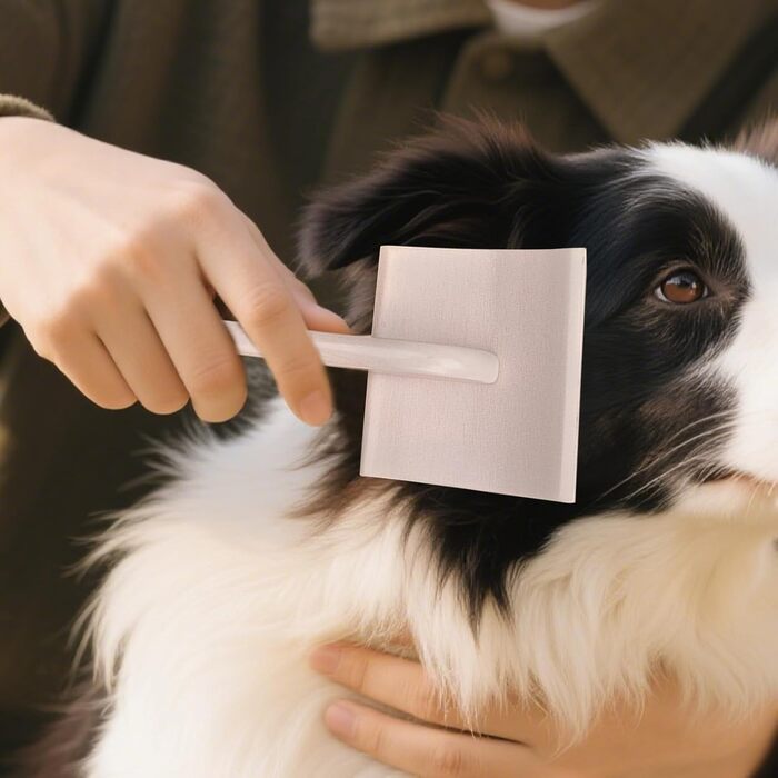 Щітка для грумінгу тварин: котів, собак, хутро, дерев'яна ручка, для дому, подорожей