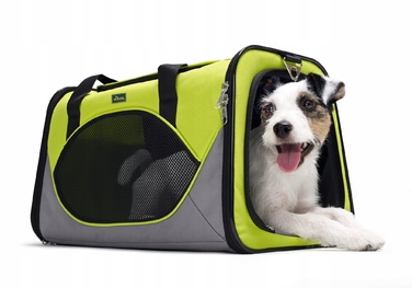 Переноска для собак та котів Kansas Hunter — колір: лимонний