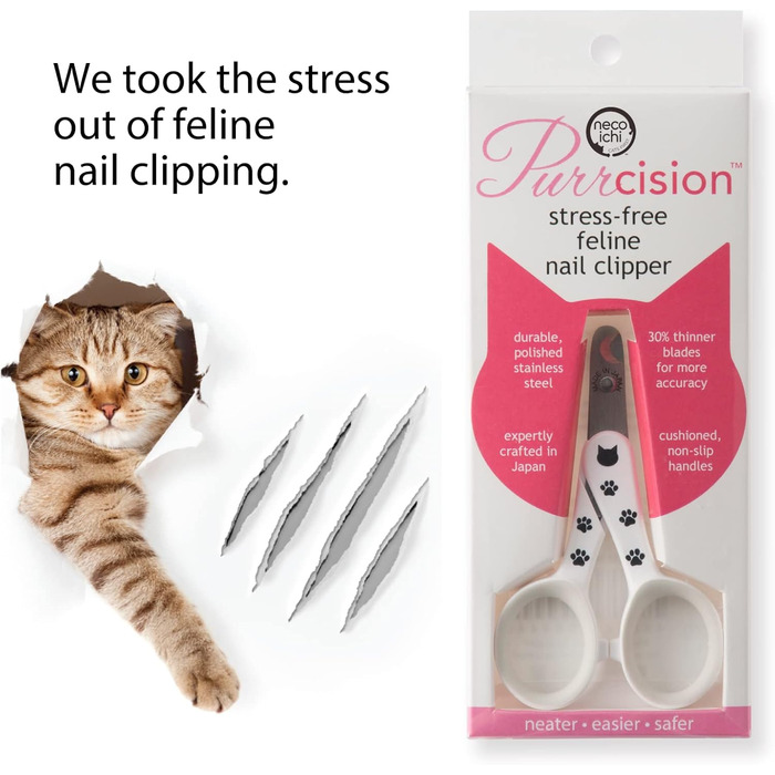 Кігтеріз для котів Necoichi Purrcision, 40 г