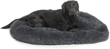 Крісло-лежанка для собак Wallace & Jones Sarnia XL - лежанка, подушка для собак, 115 x 115 x 26 см, темно-сірий