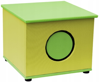 Будиночок для кота Mr. Riddick, багатоколірний, квадратний (43 см x 41,5 см x 34 см)