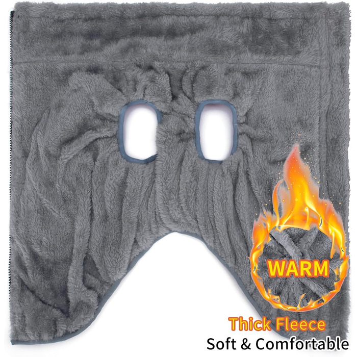 Водонепроникний та вітронепроникний теплий накидка для собак, розмір M, червоний. Підходить для цуценят та маленьких/великих собак, з інтегрованим повідком. (Getaway Solids)