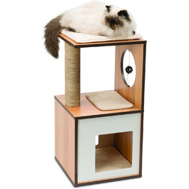 VESPER 52075 Меблі для котів Box, малі, горіх