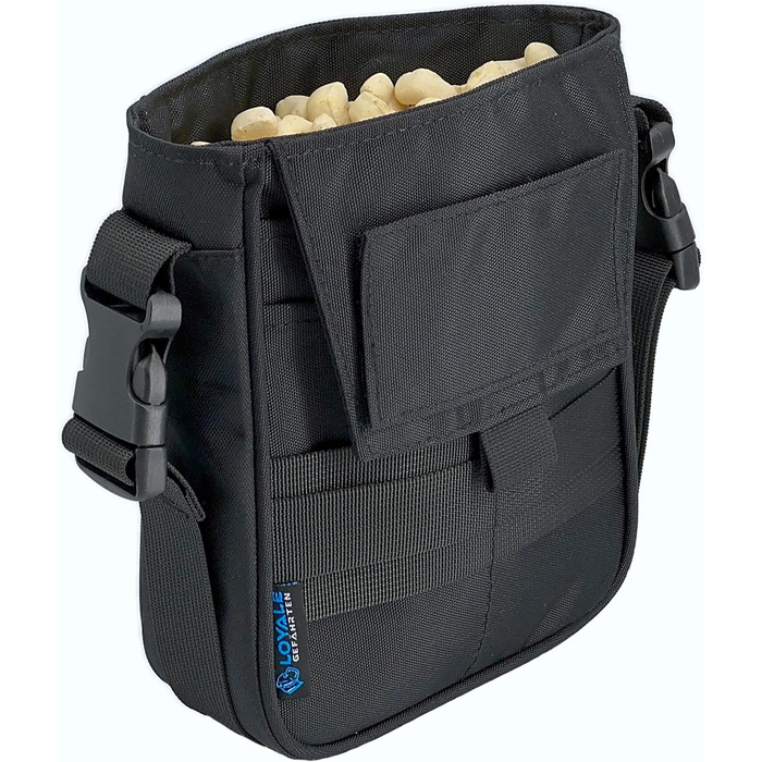 Сумка для ласощів для собак з магнітним закриттям та диспенсер для пакетів для прибирання – ідеальна для тренувань та прогулянок