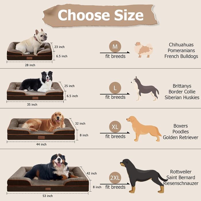 Ортопедичне собаче ліжко 