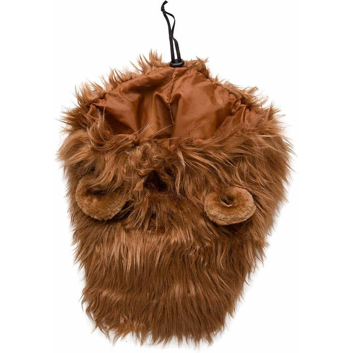 Грива для собак Pet Krewe - карнавальний костюм для великих собак, коричнева, 33-81,3 см