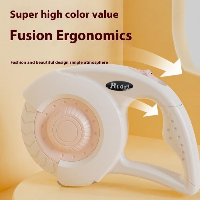 Автоматична висувна поводок для собак, підходить для малих, середніх та великих собак, неслизька ручка, поворот на 360° без перекручування, повід для прогулянок на відкритому повітрі (3 м/5 м) (801 темно-зелений, 3 м)