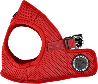 Нагрудник для собак Puppia (XL, бордовий) - м'яка жилетка, підходить для цуценят та собак середніх розмірів. Антирізний нагрудник.