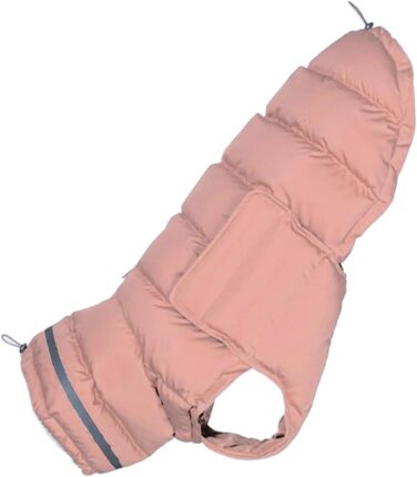 Зимовий одяг для собак - тепла куртка з поліестеру 75 см | Теплий одяг для маленьких, середніх та великих собак, стійкий до холоду, модний одяг для активного відпочинку на природі