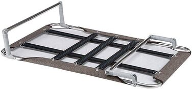 Ліжко для собак Ferplast Dream 80, 84x54 см, алюмінієвий каркас, тауп