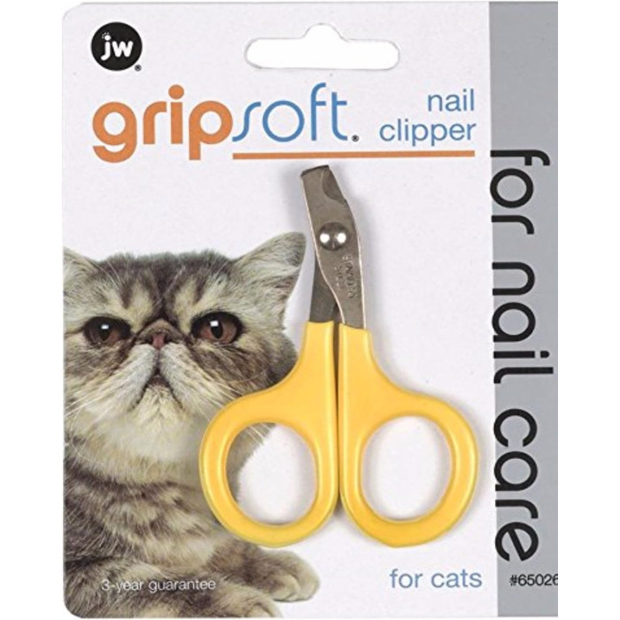 Ножиці для стрижки кігтів котам PetMate JW GripSoft - 2 шт.