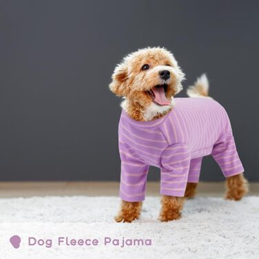 Теплий флісовий пуловер для собак, зимовий одяг для собак (Lila, L) L Lila