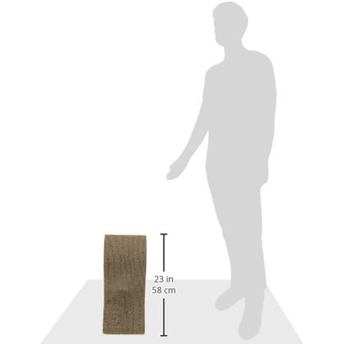 Кігтеточка Catit Kratzpappe S-подібної форми з картону з котячою м'ятою, маленька шарма