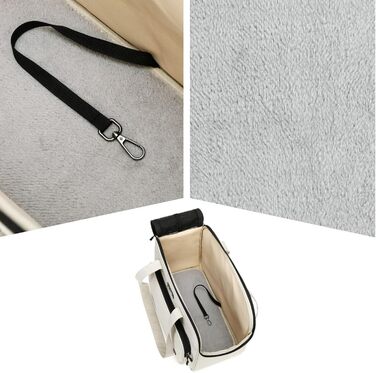 М'яка переноска для собак та котів у рюкзаку з ременем, легка переноска для тварин, ідеальна для ветеринарів, пікніків, прогулянок, парків та подорожей