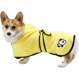 Рушник для собак, мікрофібра, швидковисихаючий, для середніх та великих собак (L, довжина спини 60 см)