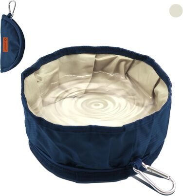 Набір мисок для собак LumoLeaf (2 шт.): дорожні, складані, 2L та 2.4L об'єм, для подорожей, легкі, для води та корму