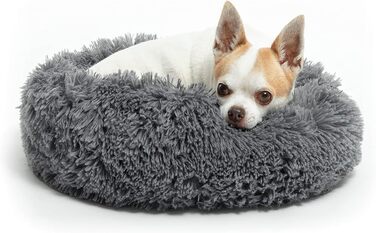 Крісло-лежанка для тварин InnovaGoods® Anti-Stress Bepess (40 см), сіре, Medium