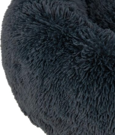 Підстилка для собак Best Pet Supplies: м'яка, ортопедична, з водонепроникним покриттям, Sherpa Fleece, для маленьких, середніх та великих собак (76x76x20 см), сірого кольору