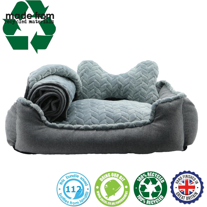 Крісло-ліжко для собак Ancol – зручна підстилка для дому, 60 x 50 см